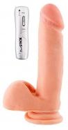 981002/ TOYFA RealStick Elite Вибратор на присоске телесный 17см