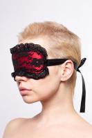 EM01033-P Red/ Маска на глаза с кружевом