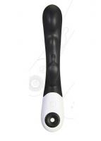 SB-8117 Black/ Вибратор с клиторальной стимуляцией и подогревом «CAROLINE»