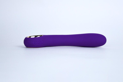 LA-50029 Purple/ LEALSO Вибратор перезаряжаемый  LICI MASSAGER,  L= 14 см, Ф= 3 см, силикон