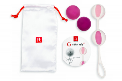 FT10202/ Вагинальные шарики Geisha Balls 2 pink