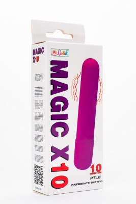 BI-014192/ Вибромассажер пуля Magic X10 фиолетовая