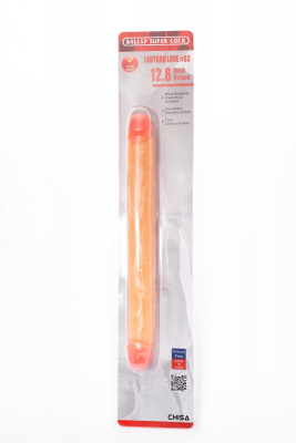CN-471905681/ Двойной фаллоимитатор Ballsy Super Cock 12,8” Ladybro Love №03