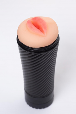 BM-00900T31Z-1/ Мастурбатор ротик в тубе с многоуровневой вибрацией Love Kiss