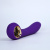 LA-50029 Purple/ LEALSO Вибратор перезаряжаемый  LICI MASSAGER,  L= 14 см, Ф= 3 см, силикон