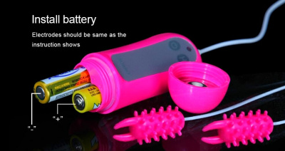 SB-8109 Pink/ Вибростимуляторы для сосков Dual Stimulating Vibrator (пара)